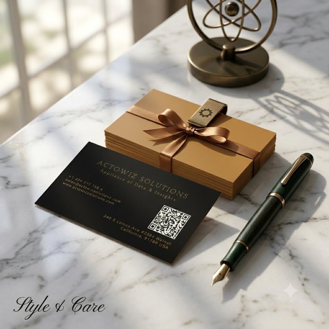 Professional Minimalist Editable Info Business Card (Professional Minimalist Editable Info Business Card)