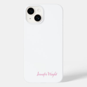 Professional minimalist handwriting feminine Case-Mate iPhone 14 case