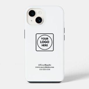 Professional Minimalist Logo Branding iphone case