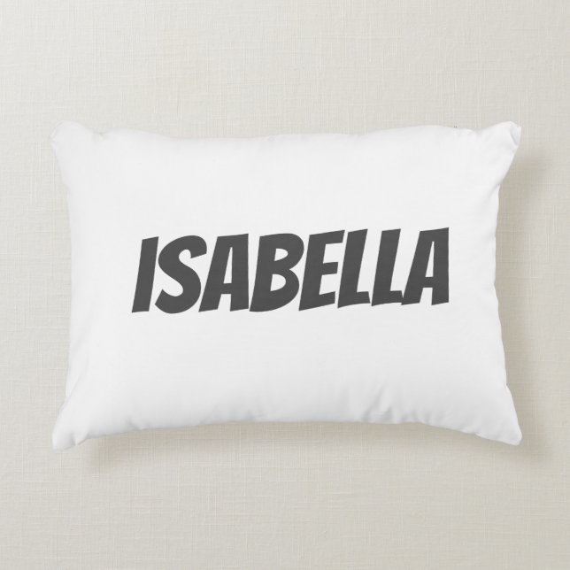 Professional minimalist modern grey white decorative cushion (Front)