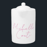 Professional minimalist modern pink white add name<br><div class="desc">A great design with calligraphy letters on a white background. You will draw all the attention to yourself. Your name in bold and its direction will surprise everyone in an instant.</div>