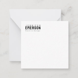 Professional minimalist modern plain  card