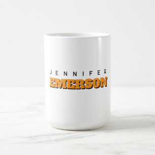 Professional minimalist modern plain  coffee mug