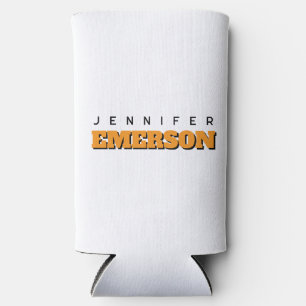 Professional minimalist modern plain  seltzer can cooler