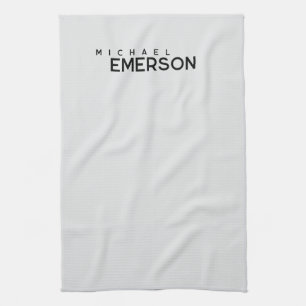 Professional minimalist modern plain  tea towel