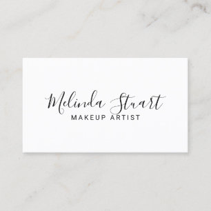 Professional Modern Black and White Business Card