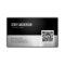 Professional Modern Black Silver Metallic QR Code