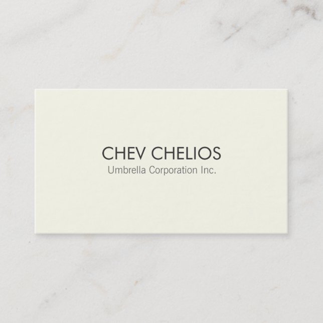 Professional Modern Business Card (Front)