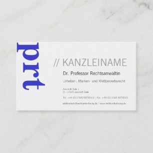 professional modern business card