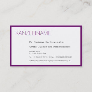 professional modern business card
