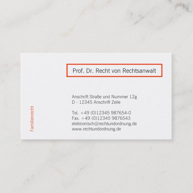 professional modern business card (Front)