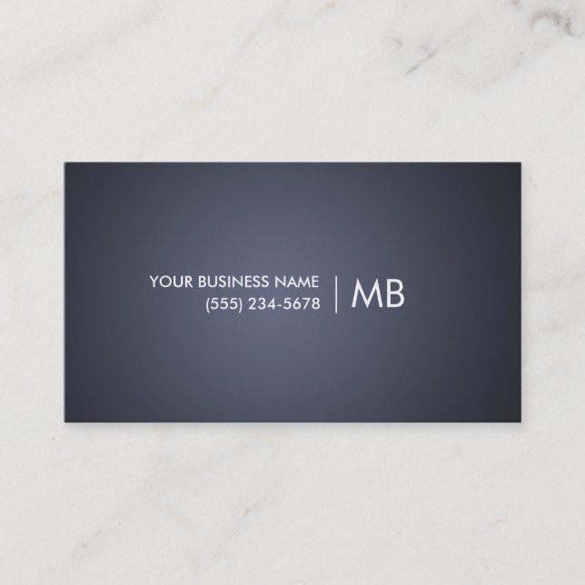 Professional Modern Business Card Customisable (Front)