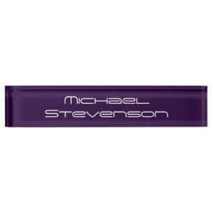 Professional Modern Business Desk Nameplate