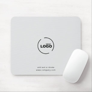 Professional Modern Business Logo Grey Mouse Mat