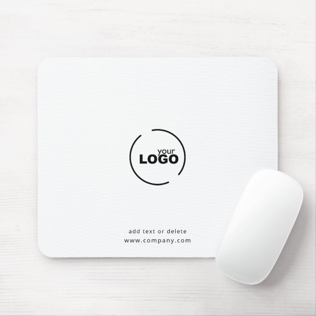 Professional Modern Business Logo Mouse Mat (With Mouse)