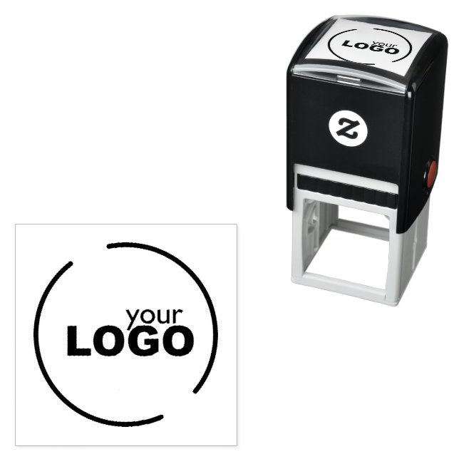 Professional Modern Business Logo Self-inking Stamp (In Situ)