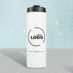 Professional Modern Business Logo Thermal Tumbler
