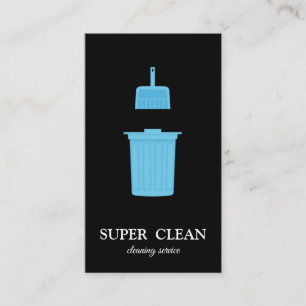 Professional Modern Chic House Cleaning Service Business Card