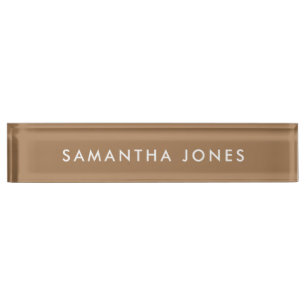  Professional Modern Classy Gold Office Name Plate