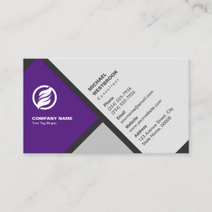 Professional Modern Custom Personalised Business Card