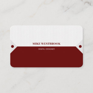 Professional Modern, Custom Personalised Business Card
