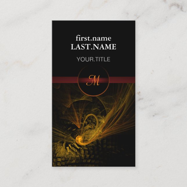 Professional Modern Elegant Cool Breaking Business Card (Front)