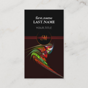 Professional Modern Elegant Cool Chameleon Business Card