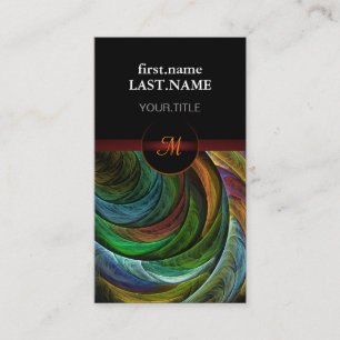 Professional Modern Elegant Cool Colour Business Card