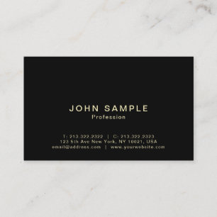 Professional Modern Elegant Creative Semi Gloss Business Card