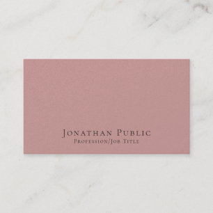 Professional Modern Elegant Pearl Finish Luxury Business Card