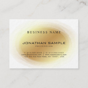 Professional Modern Elite Gold Design Elegant Luxe Business Card