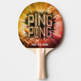 professional modern fulcolor cool elegant ping pong paddle