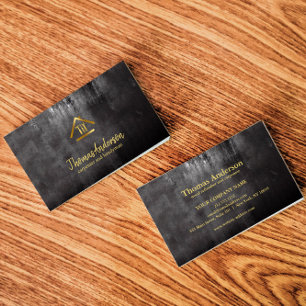 Professional Modern Home Repair Handyman Business Card