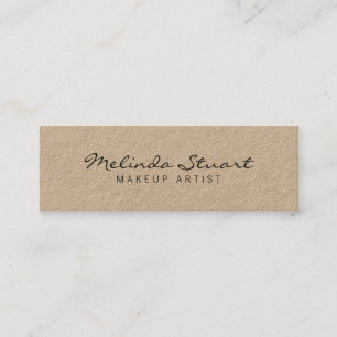 Professional Modern Kraft Paper Mini Business Card