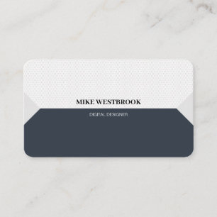 Professional Modern Minimal, Custom Personalised Business Card