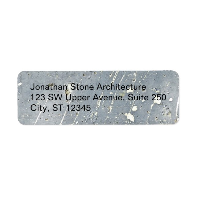 Professional Modern Minimal Grey & White Concrete (Front)