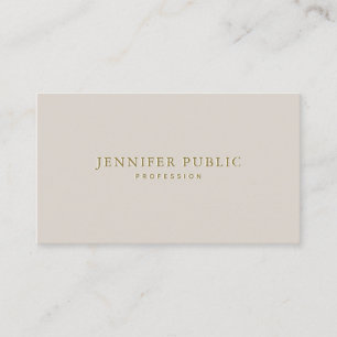 Professional Modern Minimal Template Elegant Business Card