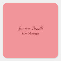 Professional Modern Minimalist Add Name Personal