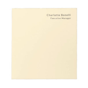 Professional Modern Minimalist Notepad