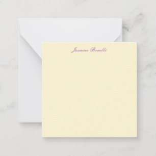 Professional Modern Minimalist Pastel Beige Colour Card