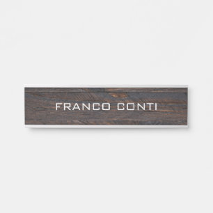 Professional Modern Minimalist Plain Door Sign