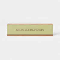 Professional Modern Minimalist Plain Olive Green