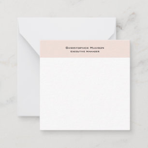Professional Modern Minimalist Simple Plain Card