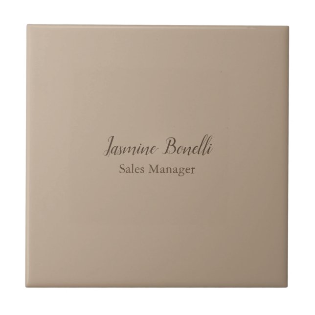 Professional Modern Minimalist Tile (Front)