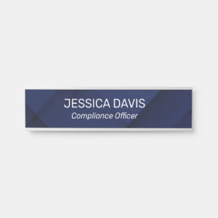 Professional Modern Office Door Sign