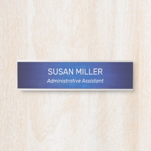 Professional Modern Office Door Sign