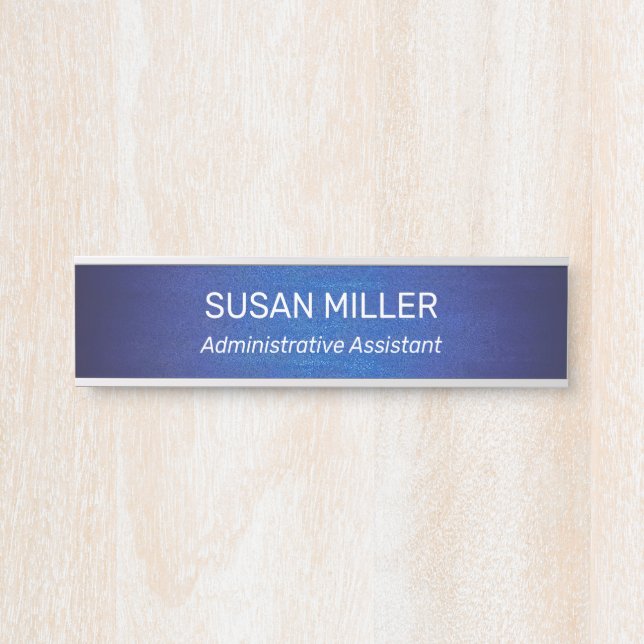 Professional Modern Office Door Sign (Front)