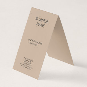 Professional Modern Plain Elegant Minimalist Business Card