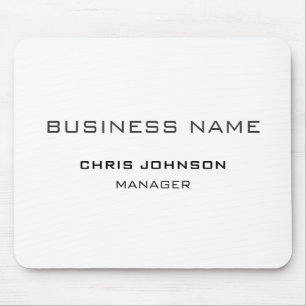 Professional Modern Plain Simple Mouse Mat