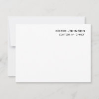 Professional Modern Plain Simple